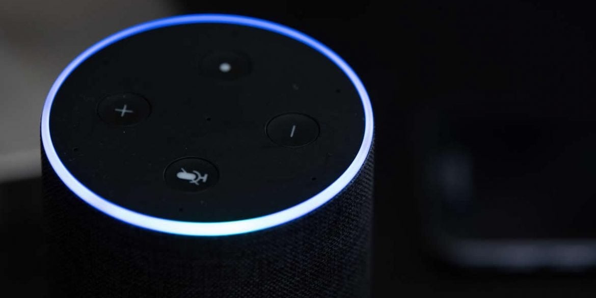 This shows an amazon echo