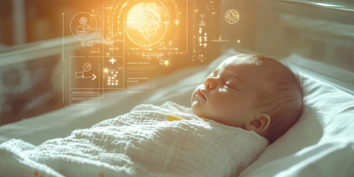 This shows a newborn.