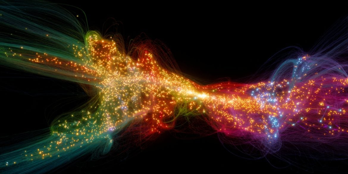 This shows a glowing network of neurons.