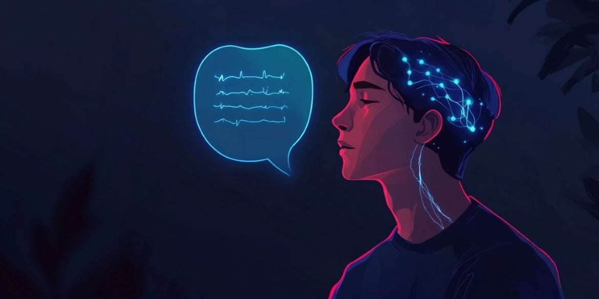 This shows a person, a brain, and speech bubble.