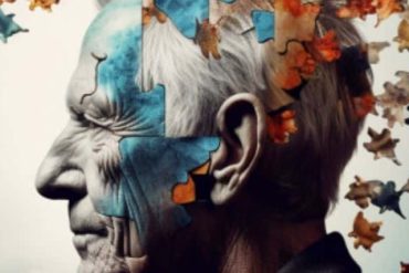 This shows an older man.