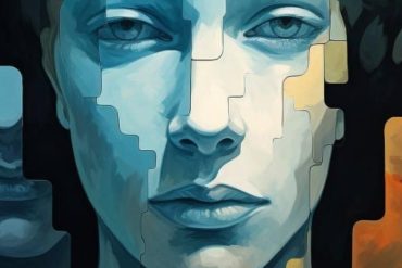 This shows a woman's face.