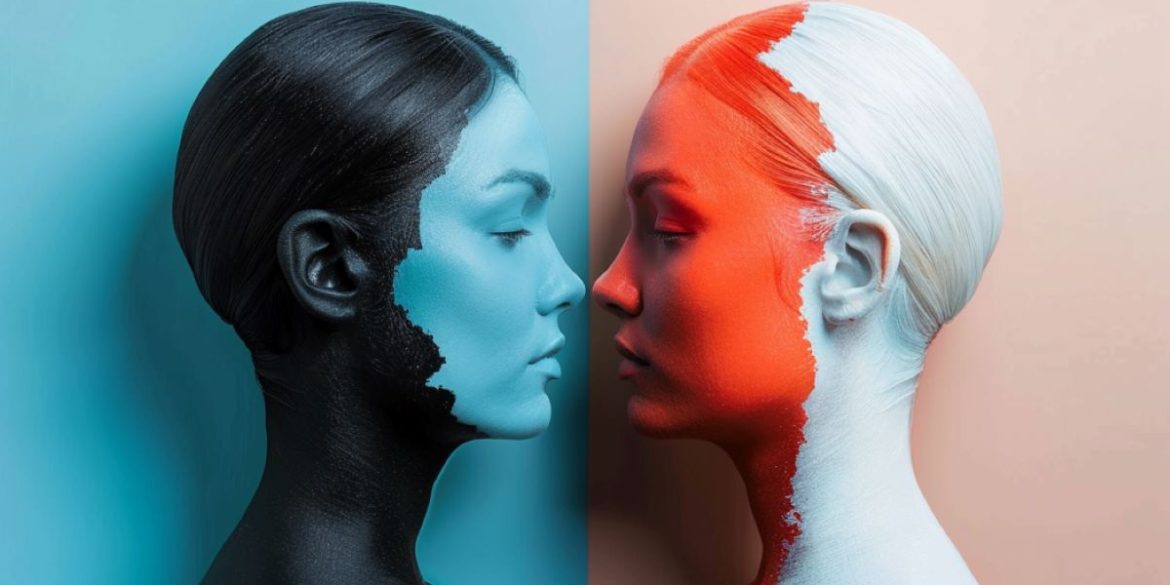 This shows two women.