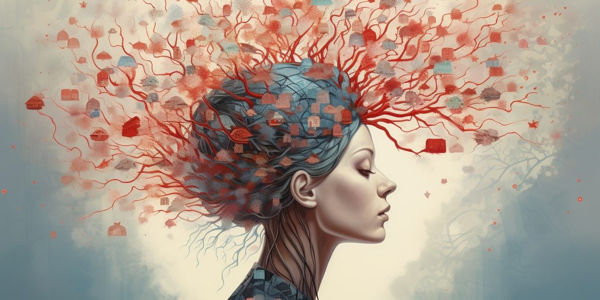 This shows a woman's head.