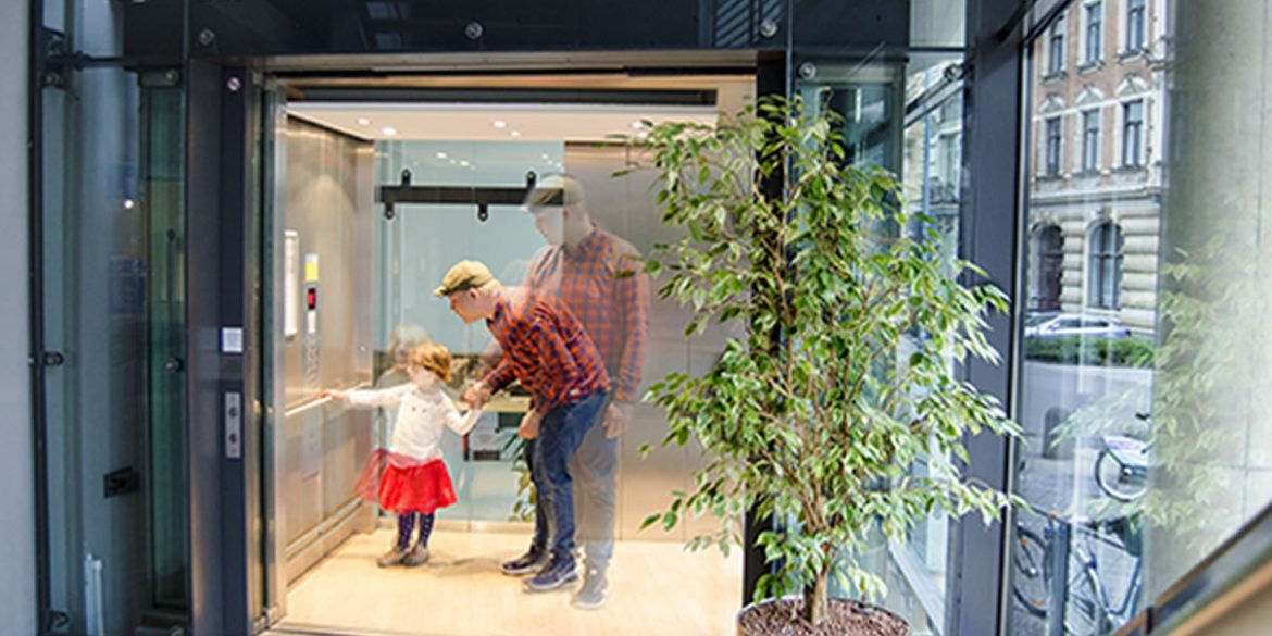 This shows the researcher and his daughter