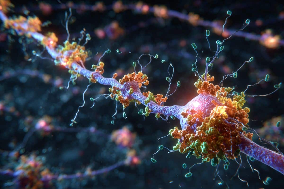This shows a representation of a hippocampal neuron.