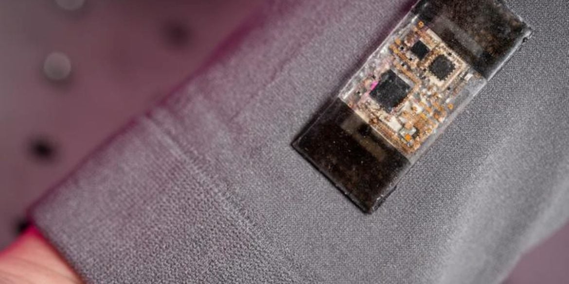 This shows the chip.