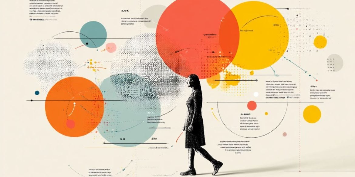 This shows a person and ven diagrams.