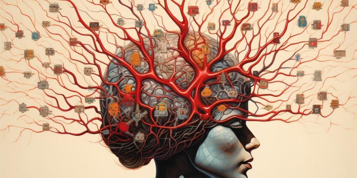 This shows the outline of a head.