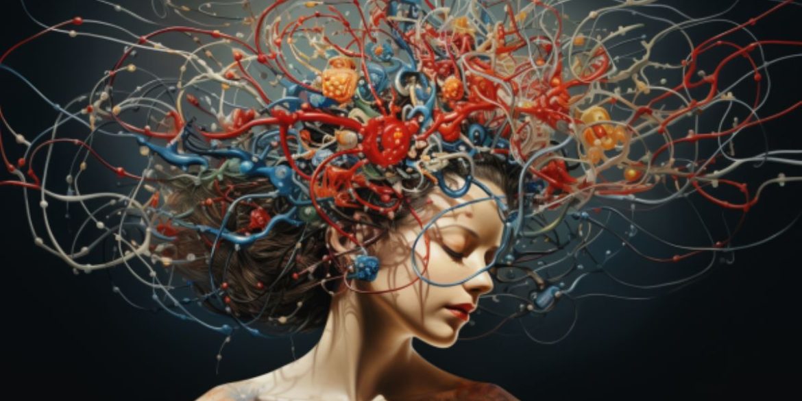 This shows a woman's head.