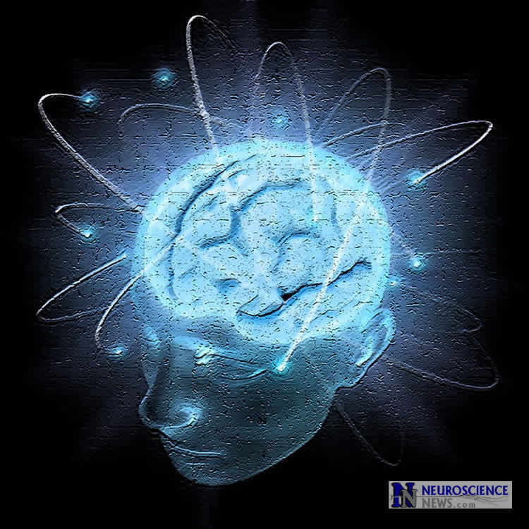 Image shows a head with a blue brain exposed.